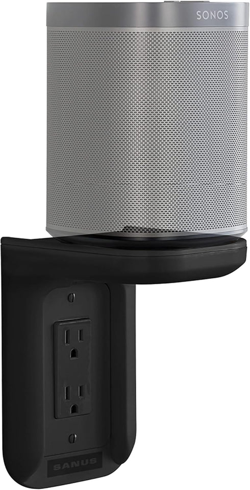 Outlet Shelf Holds Any Device Up to 10lbs, Includes Standard & Decora Style Outlet Covers - Sanus
