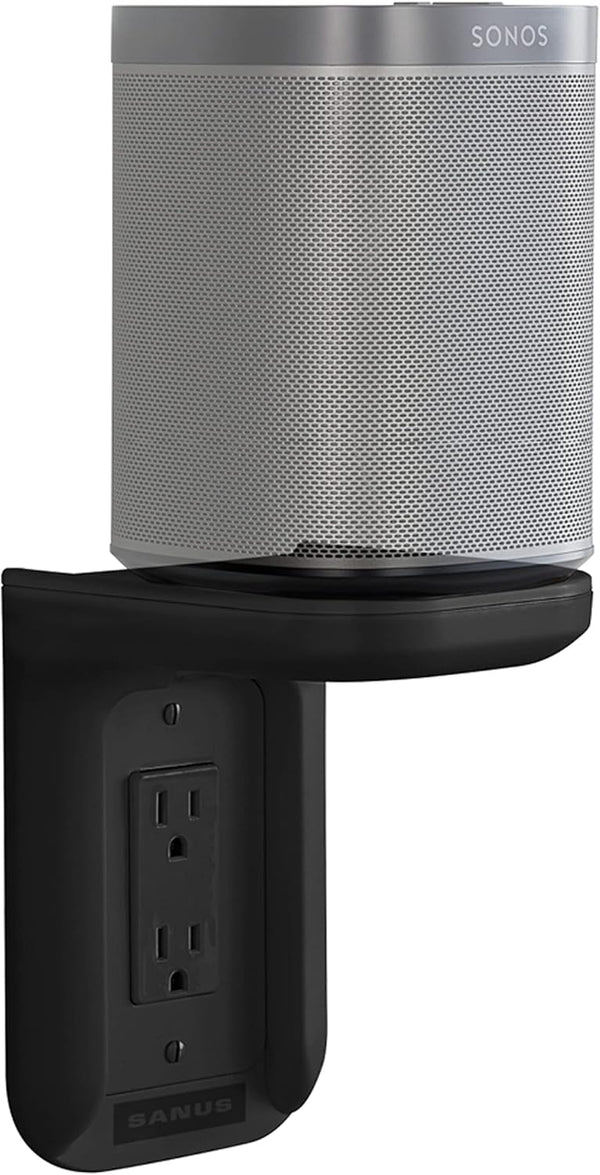 Outlet Shelf Holds Any Device Up to 10lbs, Includes Standard & Decora Style Outlet Covers - Sanus