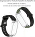 ZephyrBloom 2 2Pack Compatible with Plaud NotePin/NotePin S AI Voice Recorder, Magnetic & Pin Buckle Silicone Wristband