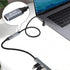 GELRHONR 1M Right Angle USB C Extension Cable, 90 Degree 10Gbps PD 100W USB3.1 Gen2 Male to Female Charging Cord, Up