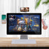 DK177 Magnetic Phone Holder, Slim Portable Side Mount for Laptop or Desktop Monitor, Compatible with Any Phone