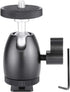 Neewer Mini Tripod Ball Head Mount with Phone Holder, Compatible with Compact DSLR Camera, Load Up to 4.4 lbs