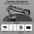 SIRUI Top Handle with 3/8"-16 Locating Pins Mount for ARRI, Camera Cage Silicone Top Handgrip with Cold Shoe