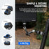 NEEWER 7" Articulating Magic Arm Clamp Mount with Super Clamp for DSLR and Action Camera