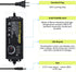 Amtake 72w 3V 24V 100V-240V Display,14pcs Tips,4-Way Universal Power Supply Adjustable DC ~ Variable Switching AC/DC