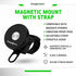 Magnetic Gym-Bike Phone Holder, CHARGEWORX Treadmill and Stroller Phone Mount for MagSafe iPhone and Android