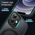 JETech Magnetic Case for iPhone 12/12 Pro 6.1-Inch, Compatible with MagSafe, Translucent Matte Back Slim Shockproof