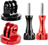 Aluminum Tripod Mount Adapter for GoPro, Action Camera, Threaded Mount Adapter, Two Groups