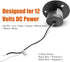 Facon 12V RV USB Charger Socket, QC3.0 Quick Charger USB Type A + Type C PD 18W Wall Mount Charging Port for RV Trailer