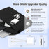 MaxRenard SD Card Reader for iPhone,Dual-Port Micro SD Card Reader USB C & L,Micro SD Card Adapter,Digital Camera