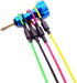 9 8 7 6 5 4 3 Camera Safety Tether, Stainless Steel Cable Wire Colorful Coating Lanyard with Hook Carabiner Clip
