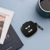 kwmobile Silicone Case Compatible with JBL Live Pro 2 TWS Case Cover, Don't Touch My Headphones