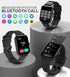 Iaret Smart Watch for Women Men, Fitness Tracker, Waterproof Smartwatch with 1.7" HD Touch Screen, Pedometer, Black