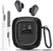 Olytop Case Cover for New Bose QuietComfort Earbuds II (2022) / Ultra (2023) with Lock Clip & Cleaner Kit Pen, Rugged