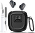 Olytop Case Cover for New Bose QuietComfort Earbuds II (2022) / Ultra (2023) with Lock Clip & Cleaner Kit Pen, Rugged