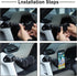 Car Phone Holder Aluminum Alloy for Land Rover Defender 90 110 130 2020-2024 Models, Left Side Mounting