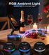 Jorest Wireless Induction Speaker,Cell Phone Stand with Bluetooth Speaker,Valentine's Gifts for Older Men Women Teenage