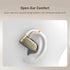 IPX5 Wireless Earbuds, Open-Ear Sports Bluetooth Headphones, Acoustic Chamber Audio, ANC Call Noise Reduction, Smart