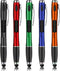 5 Pcs Stylus Pens with Light Tip, 3-in-1 Multi-Function Capacitive Pen with LED Flashlight for Writing in Dark