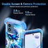 Miqala Glow in The Dark Heavy Duty Case for Moto G 5G 2024, Full Body Protection with Hard Plastic Bumper