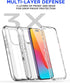 AICase Heavy Duty Clear Case for iPhone 15 Pro Max - 3-Layer, Military Grade, Shockproof, Not Yellowing, Drop