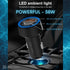 USB C Car Charger Fast Charging - LEXAA TECH 58W Dual Port PD&QC 3.0 Compatible with iPhone 15 14 13 12 Pro Max