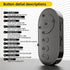 MAIRAN Bluetooth Camera Remote Shutter with Zoom and Front/Rear Camera Switch for Photo and Vlogging,Cllphone Remote