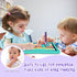 Kid-Friendly Stylus Pens for Touch Screens with Tethers, Mixoo Anti-Rolling Tablet Stylus 2 Pack for Kids, Compatible