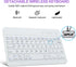 iPad Mini 6 Keyboard Case 2021: Boriyuan Detachable Wireless Bluetooth Keyboard Slim Folio Smart Cover, Purple