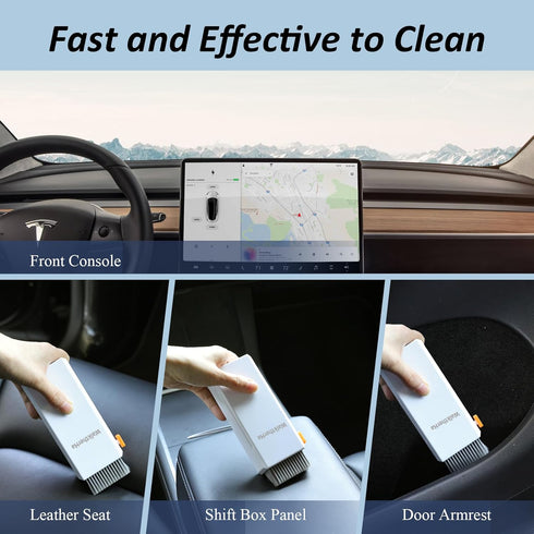 WalktherHa Keyboard Cleaner Laptop Cleaning Kit, All in One Keyboard Cleaning Kit with Car Screen Cleaner Spray