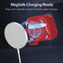 ESR for AirPods Pro 2nd Generation Case (HaloLock), Compatible with Airpods Pro Case 2nd/1st Gen (2023/2022/2019), Compatible with MagSafe, Powerful Drop Protection, Magnetic Lid with Cleaner Kit, Red