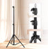 ClarVise (Black,22"-63") Professional Tripod Stand, Mini Projector Tripod,Adjustable Height Light Stand for Ring