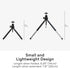 MEE audio Mini Tripod for Webcams and Small Cameras, Flexible Portable Stand for Logitech Webcam C920 C922