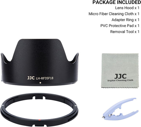 Tulip Flower Lens Hood - Compatible with RF 35mm F1.8 Macro is STM on EOS R6 R5 RP, Reversible Lens Shade