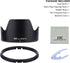 Tulip Flower Lens Hood - Compatible with RF 35mm F1.8 Macro is STM on EOS R6 R5 RP, Reversible Lens Shade