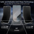 2+2 Packs Privacy Anti-Peep Front Film for Samsung Galaxy Z Flip 6 5G, Tempered Glass Anti-Spy and Anti-Scratch