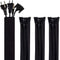Bestfy Cord Organizer System - 19.5 Inch Cable Management Sleeve with Zipper, 4 Pack
