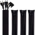 Bestfy Cord Organizer System - 19.5 Inch Cable Management Sleeve with Zipper, 4 Pack
