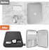 MoKo 12.9 Inch Tablet Sleeve Bag, Waterproof Carrying Case for iPad Pro M4 & Air M2 2024, Galaxy Tab S8+/S9+ (Dark Gray)