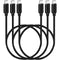 USB C to USB C Cable 2ft 3-Pack, 240W Fast Charging Cord Compatible for iPhone 15/15 Plus/Pro, Galaxy S23/S22