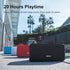 DOSS SoundBox Touch Wireless Bluetooth Speaker, 12W HD Sound, IPX5 Waterproof, 20H Playtime, Touch Control, Bluetooth