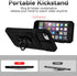 Shop iPhone SE Case 2022/3rd/2020/2nd Gen, iPhone 8/7, Black Military Grade Shockproof Case with Kickstand & Lens Cover.