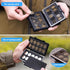 CR2032 Battery Case Holder, Water-Resistant Anti-Shock Coin Cell Battery Case for 20x CR2032/CR2025/CR2045/CR2016,