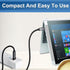 USB Male to USB C Adapter 4 Packs, Super Fast Charging/Transfer and OTG Function, Compatible with iPhone 15 14 13 Plus