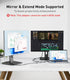 Reborn 1080P@60Hz 3.0 7/8/10/11 USB to HDMI Adapter, USB Male to HDMI Female Multi-Display Cable Converter Suitable
