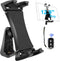 iPad Tablet Tripod Mount Adapter, 360 Degree Rotatable Clamp Holder with Bluetooth Remote for iPad Pro, Air, Mini