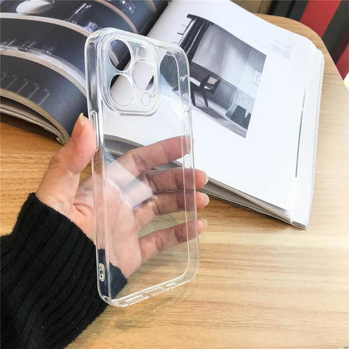 siduater Strap Holder Case for 6.7" iPhone 15 Pro Max with Kickstand, Shockproof Translucent PC Back Cover
