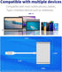 HOYULLI 3.0 IPhone15 USB C to VGA+USB-A+Type-C Adapter Thunderbolt OTG Cable Accessories for TV Splitter Digital AV