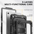 timecity A11+ A9+ 11 Inch Case for Samsung Galaxy Tab Plus / Plus - Heavy Duty Protective Cover with Screen Protector