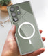 Encased Magnetic Pop Case for Samsung Galaxy S23 Ultra 6.8 (2023) with Compatible Magnet Phone Grip Socket